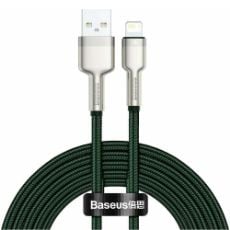 Εικόνα της Καλώδιο Baseus Cafule Metal USB-A to Lightning 2m Green CALJK-B06