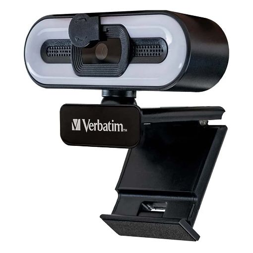 Εικόνα της Webcam Verbatim AWC-02 with Light Full HD 1080p Black 49579