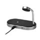 Εικόνα της Φορτιστής Verbatim WCS-02 Aluminium 3in1 USB-A Wireless Qi MFi & Apple Watch 44W Black 49556