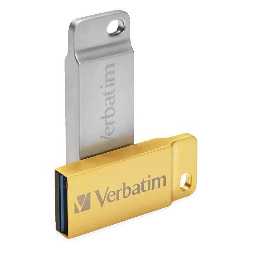 Εικόνα της Verbatim Metal Executive USB 3.0 64GB Premium Gold 99106