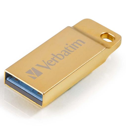 Εικόνα της Verbatim Metal Executive USB 3.0 64GB Premium Gold 99106