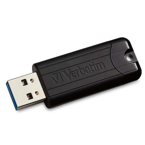Εικόνα της Verbatim PinStripe USB 3.0 16GB Black 49316