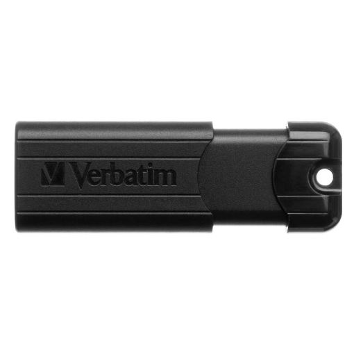 Εικόνα της Verbatim PinStripe USB 3.0 64GB Black 49318