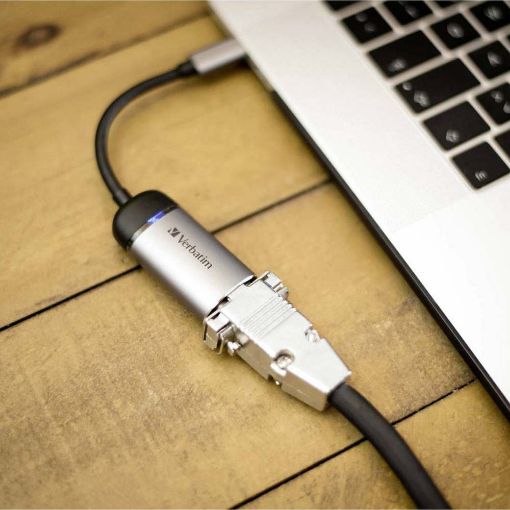 Εικόνα της Adapter Verbatim USB-C male to VGA female 49145