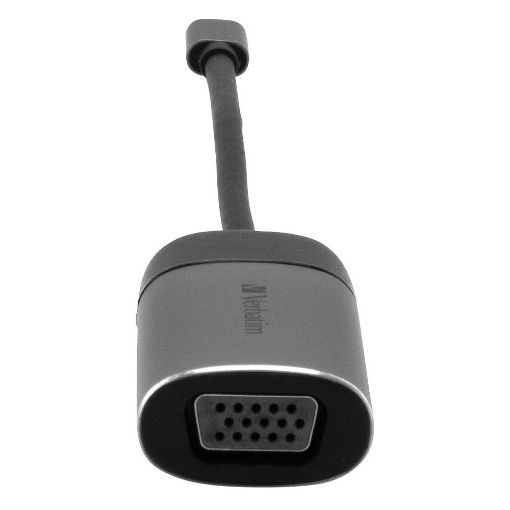 Εικόνα της Adapter Verbatim USB-C male to VGA female 49145