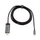 Εικόνα της Καλώδιο Verbatim HDMI male to USB-C male 1.5m Black/Grey 49144
