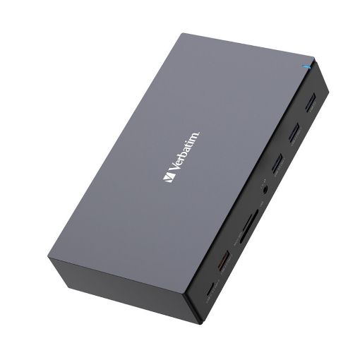 Εικόνα της Docking Station Verbatim USB-C Pro CDS-17 17in1 Grey 32172