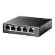Εικόνα της Switch Tp-Link Easy Smart TL-SG105MPE 5-Port Gigabit with 4-Port PoE+