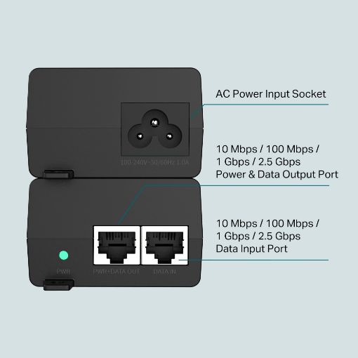 Εικόνα της Tp-Link 2.5G PoE+ Injector TL-POE260S