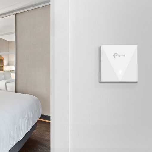 Εικόνα της Access Point Tp-Link EAP650 WiFi 6 AX3000 Dual Band POE Wall Plate