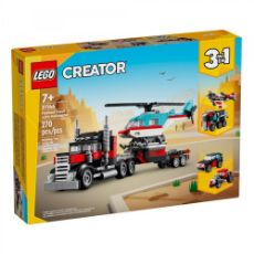 Εικόνα της LEGO Creator: Flatbed Truck with Helicopter 31146
