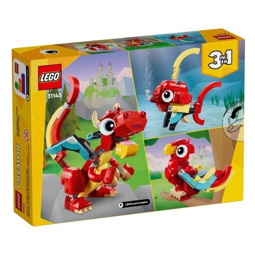 Εικόνα της LEGO Creator: Red Dragon 31145