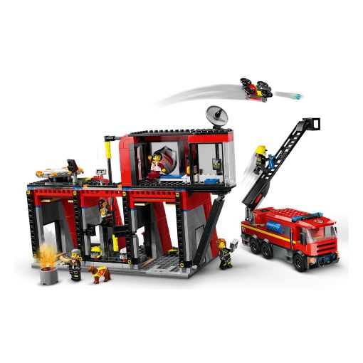 Εικόνα της LEGO City: Fire Station with Fire Truck 60414