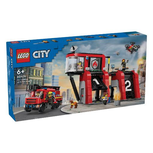 Εικόνα της LEGO City: Fire Station with Fire Truck 60414