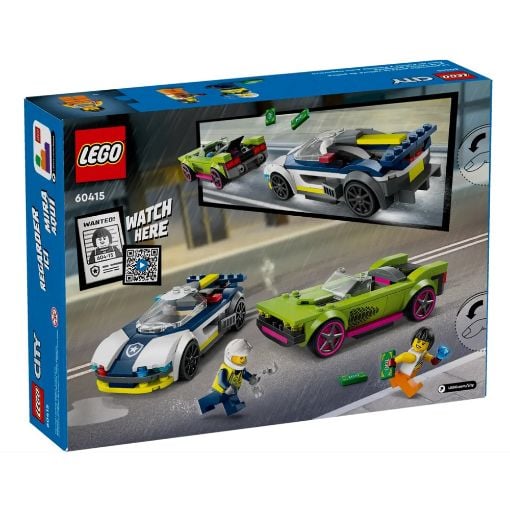 Εικόνα της LEGO City: Police Car & Muscle Car Chase 60415