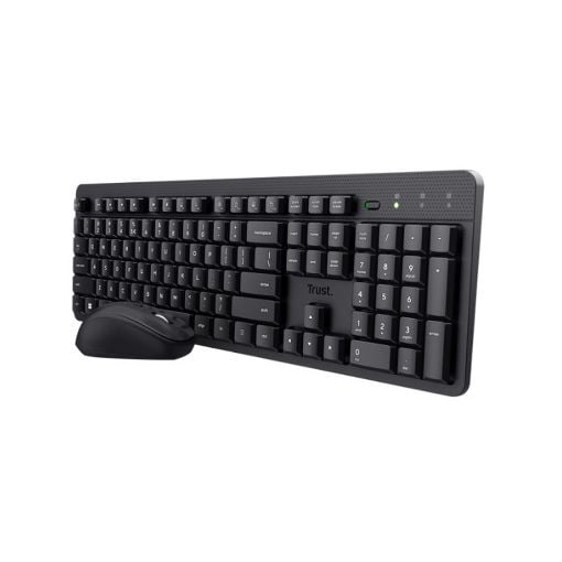 Εικόνα της Πληκτρολόγιο-Ποντίκι Trust Ody II Silent Wireless (GR) Black 25364