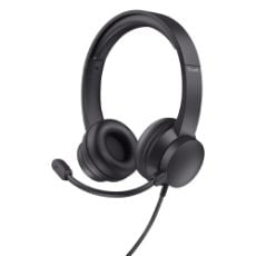 Εικόνα της Headset Trust Ayda Audio Jack 3.5mm Black 25087