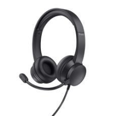 Εικόνα της Headset Trust Ayda USB Black 25088