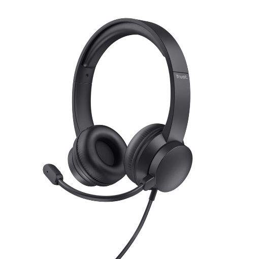 Εικόνα της Headset Trust Ayda USB Black 25088