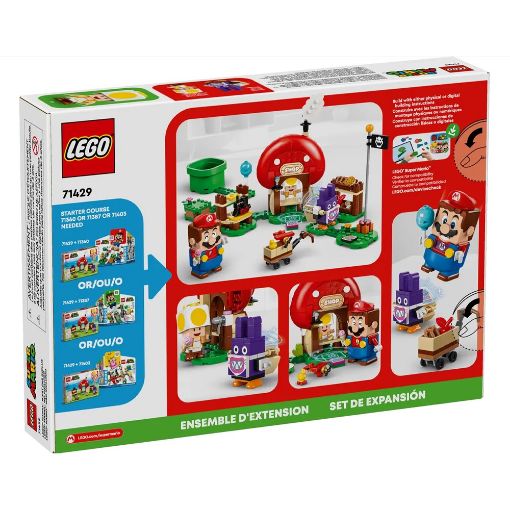 Εικόνα της LEGO Super Mario: Nabbit at Toad's Shop Expansion Set 71429