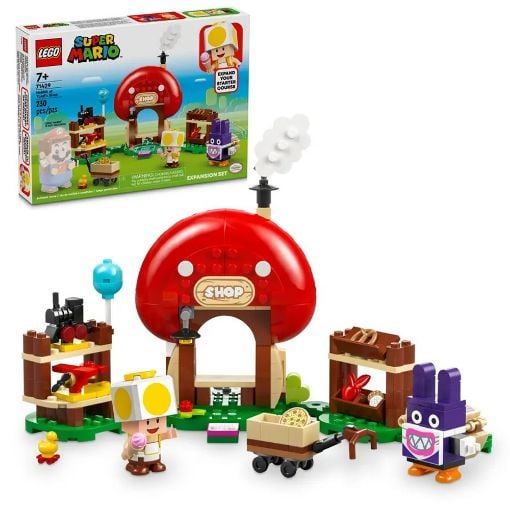 Εικόνα της LEGO Super Mario: Nabbit at Toad's Shop Expansion Set 71429