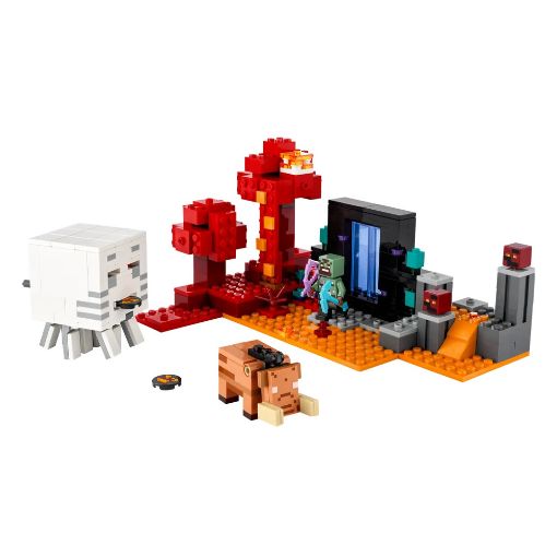Εικόνα της LEGO Minecraft: The Nether Portal Ambush 21255
