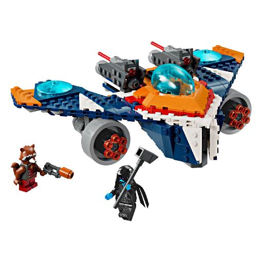 Εικόνα της LEGO Marvel: Rocket's Warbird vs Ronan 76278