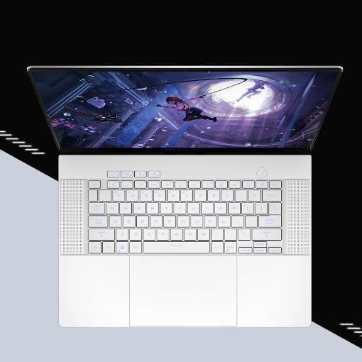 Εικόνα της Laptop Asus ROG Zephyrus G16 GU605MU-QR065W Platinum White 16" Intel Core Ultra 7 155H(900MHz) 16GB 1TB SSD RTX 4050 6GB Win11 Home 90NR0IU2-M002Z0
