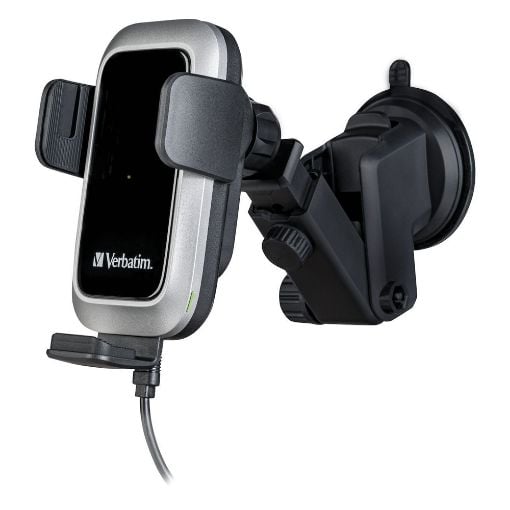 Εικόνα της Verbatim FWC-03 Pro Qi Fast Wireless Car Charger Black 49554