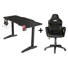 Εικόνα της Gaming Desk Trust GXT 1175 Imperius XL 23802 + Gaming Chair Trust GXT 701C Ryon Black/Camo 24582