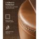 Εικόνα της Vasagle Σκαμπό Σαλονιού Caramel Brown LOM005K01