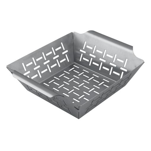 Εικόνα της Καλάθι Ψησίματος Lamart BBQ 30x30cm Silver LT5035
