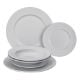 Εικόνα της Σερβίτσιο Πιάτων Lamart Fancy Πορσελάνης White 6τμχ LT9080
