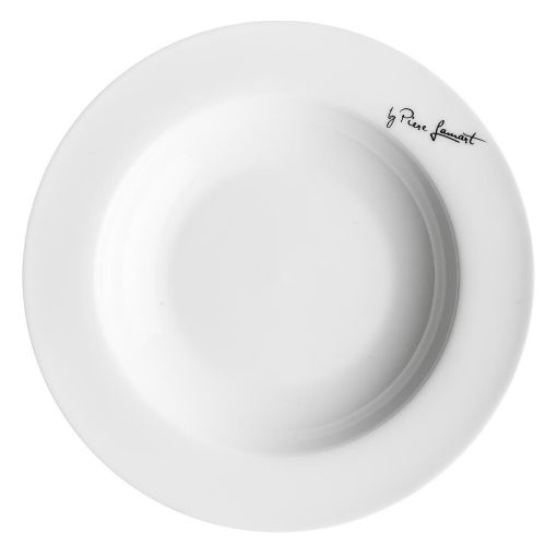 Εικόνα της Σερβίτσιο Πιάτων Lamart Dine Πορσελάνης Στρογγυλά White 6τμχ LT9001