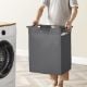 Εικόνα της Vasagle Καλάθι Απλύτων Μεταλλικό Grey BLH101G01