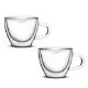 Εικόνα της Σετ Φλιτζάνια Cappuccino Lamart Vaso 190ml Clear 2τμχ LT9026