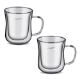 Εικόνα της Σετ Φλιτζάνια Lamart Vaso Coffee 220ml Clear 2τμχ LT9032