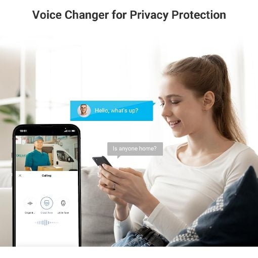 Εικόνα της Battery Video Doorbell Ezviz EP3x Pro Dual-Lens 2K/FHD with Solar Panel