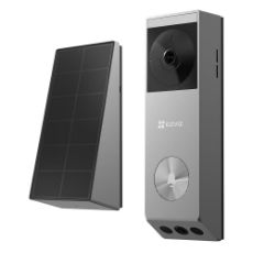 Εικόνα της Battery Video Doorbell Ezviz EP3x Pro Dual-Lens 2K/FHD with Solar Panel