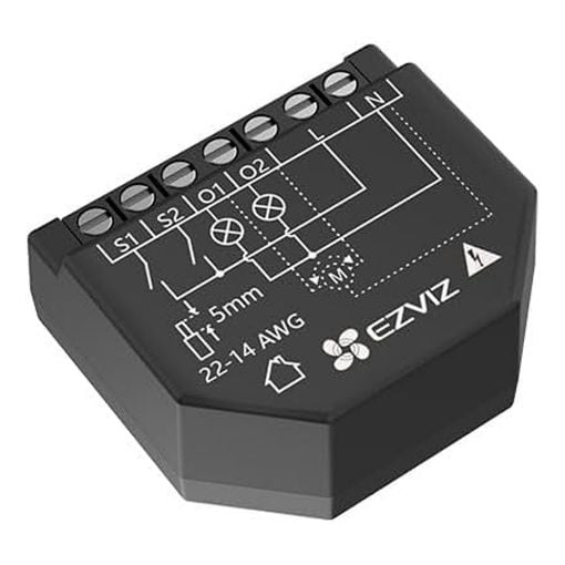 Εικόνα της Smart Home WiFi Relay Ezviz 2 Channel T36