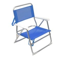 Εικόνα της Καρέκλα Παραλίας Αλουμινίου Velco με Μπράτσα Μπλε