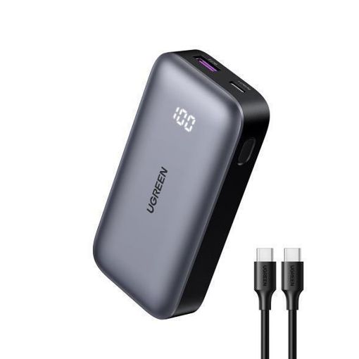 Εικόνα της Power Bank Ugreen PB502 10.000mAh 30W Grey 25185