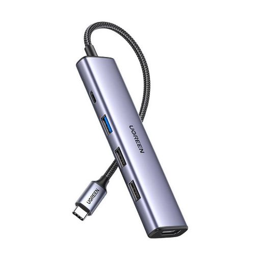 Εικόνα της Docking Station Ugreen CM478 Type-C Grey 15495