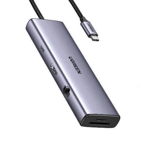 Εικόνα της Docking Station Ugreen CM498 Type-C Grey 15600