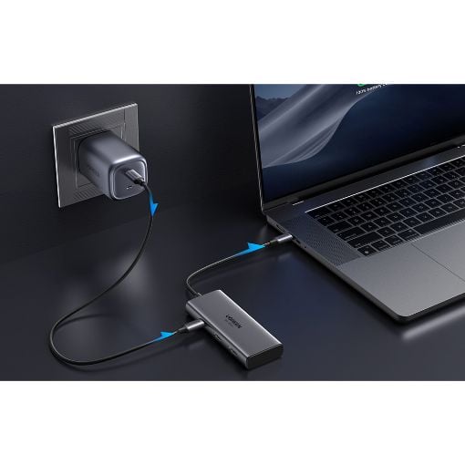 Εικόνα της Docking Station Ugreen CM498 Type-C Grey 15852