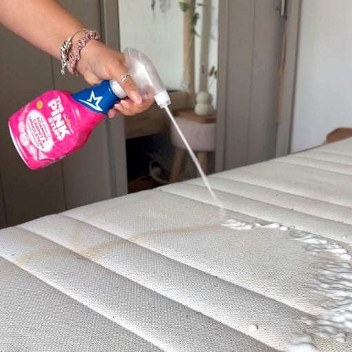 Εικόνα της Καθαριστικό Spray Χαλιών The Pink Stuff The Miracle Foaming Carpet & Upholstery Stain Remover 500ml