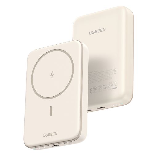 Εικόνα της Power Bank Ugreen PB561 10000mAh Wireless 20W Beige 25208