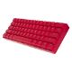 Εικόνα της Πληκτρολόγιο HK Gaming GK61 RGB Gateron Black Switch (US) Red