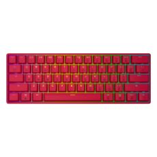Εικόνα της Πληκτρολόγιο HK Gaming GK61 RGB Gateron Black Switch (US) Red
