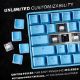 Εικόνα της Πληκτρολόγιο HK Gaming GK61 RGB Gateron Yellow Optical Switch (US) Blue